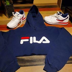 FILA sweatshirt and shoes